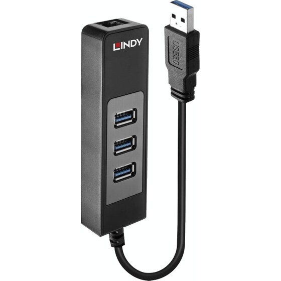 Lindy 43176 USB Hub 4-Port USB 3.1 συμβατό με USB-A image 4