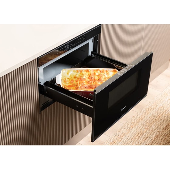 SHARP RINDS333FB 33 Lt Μαύρο Εντοιχιζόμενος Φούρνος Μικροκυμάτων image 5