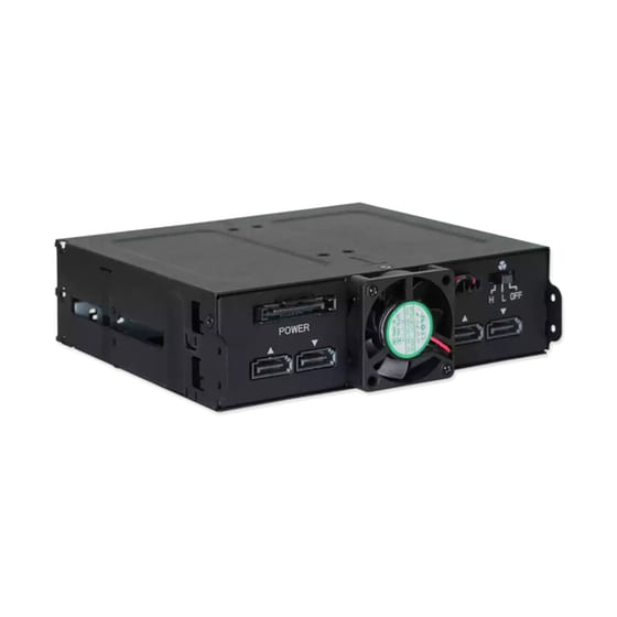 Icydock MB607SP-B Θήκη Σκληρού Δίσκου 2,5'' SATA/SAS 5,25'' Bay image 3