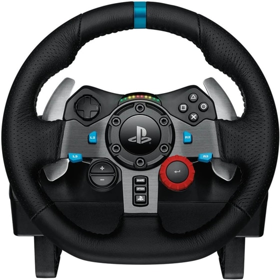 Logitech G G29 Driving Force Τιμονιέρα με Πετάλια & Ασύρματα Ακουστικά Κεφαλής Logitech G321 Bundle image 2