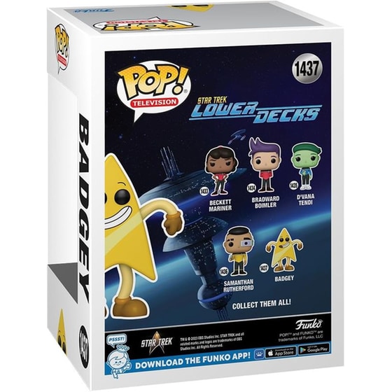 Funko Pop! Television - Star Trek: Lower Decks - Badgey #1437 image 1