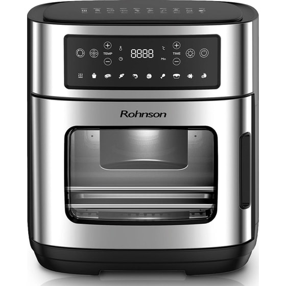ROHNSON R-2853 με Πόρτα 1900W 12 L Ασημί Φριτέζα Αέρος image 0