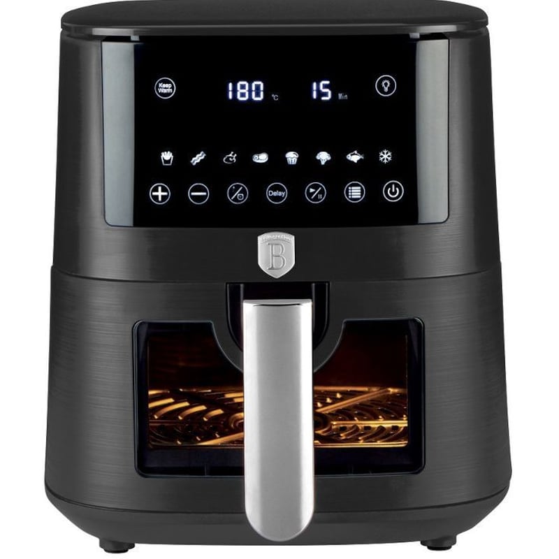 BERLINGER HAUS BERLINGER HAUS BH-9711 με Αποσπώμενο Κάδο 1400 W 5 L Ανθρακί Φριτέζα Αέρος