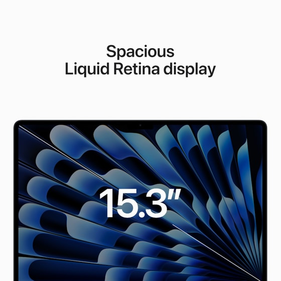 Apple MacBook Air with M2 Chip 15.3" QHD+ (Apple M2/8 Cores/8GB/256GB SSD/Mac OS) Midnight image 5