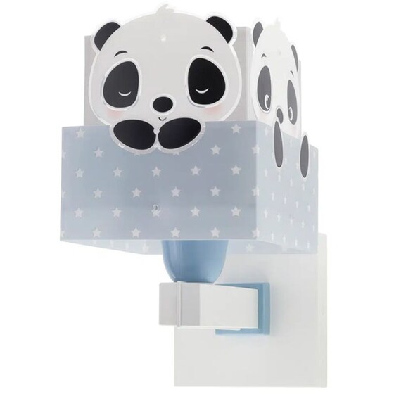 Παιδικό Φωτιστικό Τοίχου Ango Panda 63169T - Γαλάζιο image 1