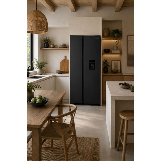 OMNYS FSN-E9177IN Total No Frost 442 Lt Midnight Inox Ψυγείο Ντουλάπα image 4