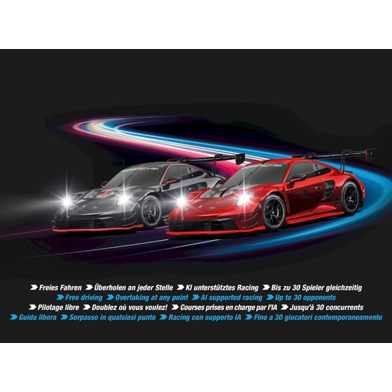Carrera Hybrid Set: Devil Drivers 1:50 Porsche 911 GT3 R Τηλεκατευθυνόμενα Αυτοκίνητα σε Πίστα (50050002) image 5