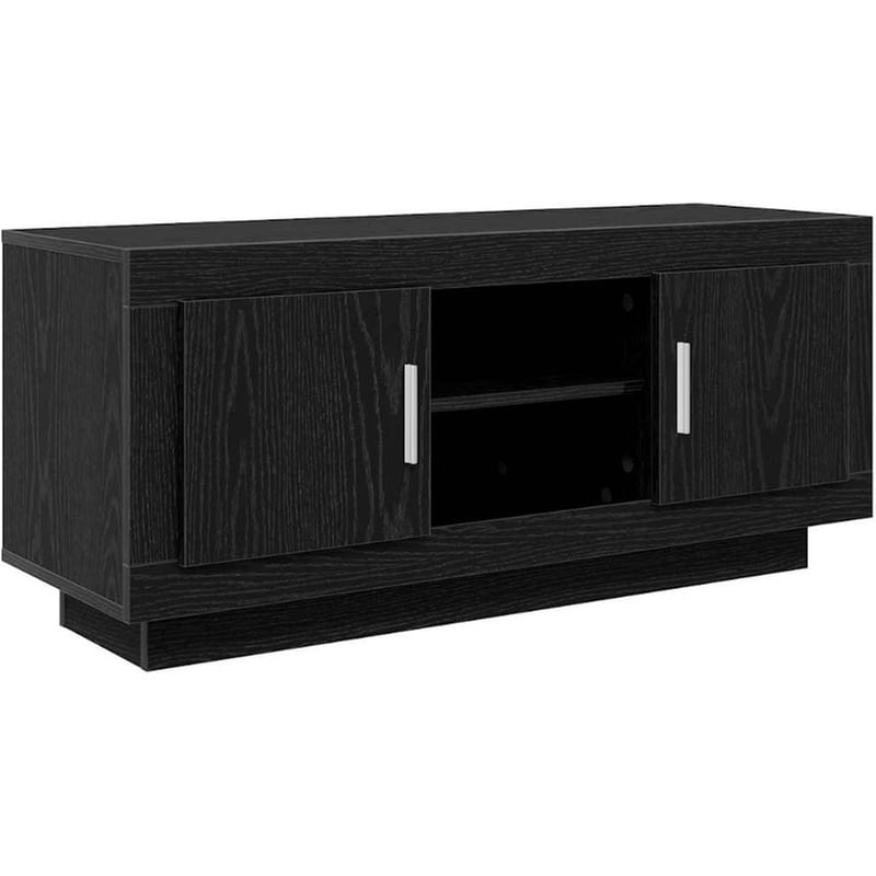 Έπιπλο Τηλεόρασης VidaXL 102 x 35 x 45 cm - Μαύρη Οξιά