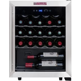 LA SOMMELIERE LS24A για 23 Μπουκάλια με LED φωτισμό Inox Συντηρητής Κρασιών