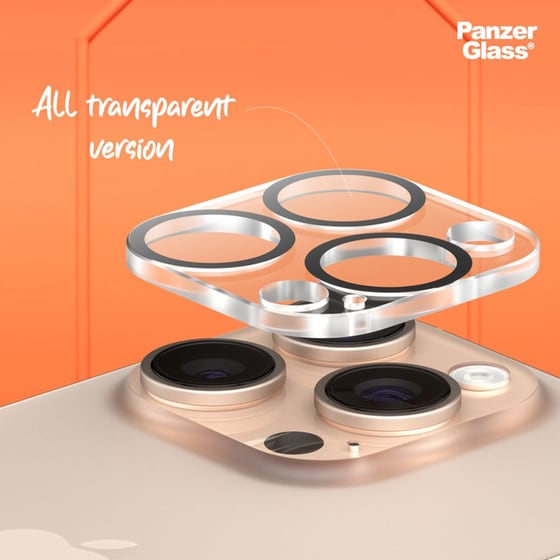Προστατευτικό κάμερων Apple iPhone 16 Pro/iPhone 16 Pro Max - PanzerGlass Camera Lens Protection image 6