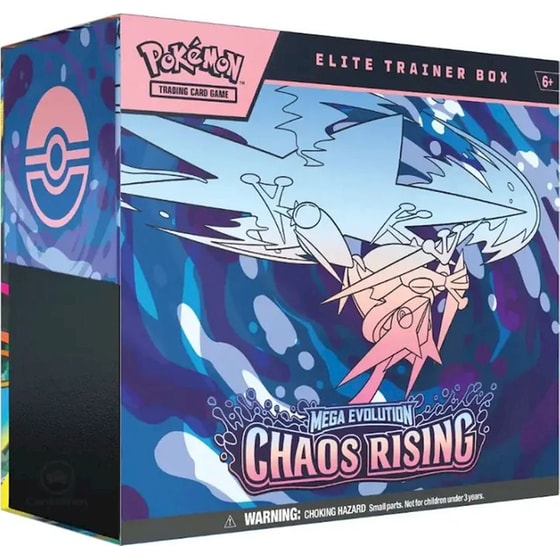 Pokemon TCG: Mega Evolution Chaos Rising Elite Trainer Box image 0