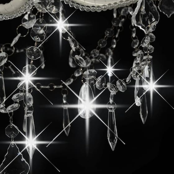 Vidaxl Πολυέλαιος 2 Επιπέδων Λευκός Με 15 Ντουί Ε14 image 5