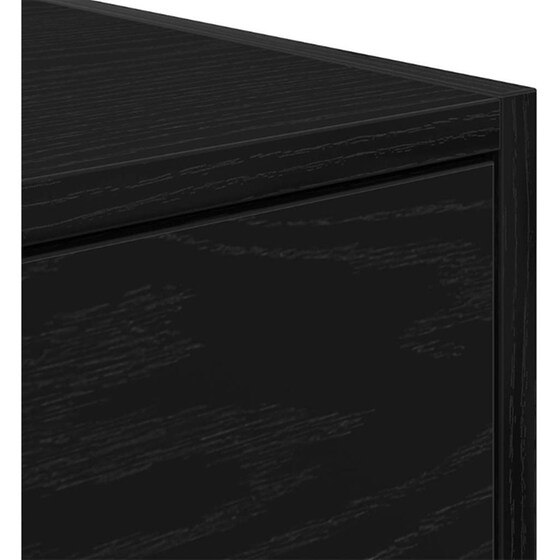 Έπιπλο Τηλεόρασης VidaXL 100 x 31 x 25,5 cm - Μαύρη Δρυς image 8