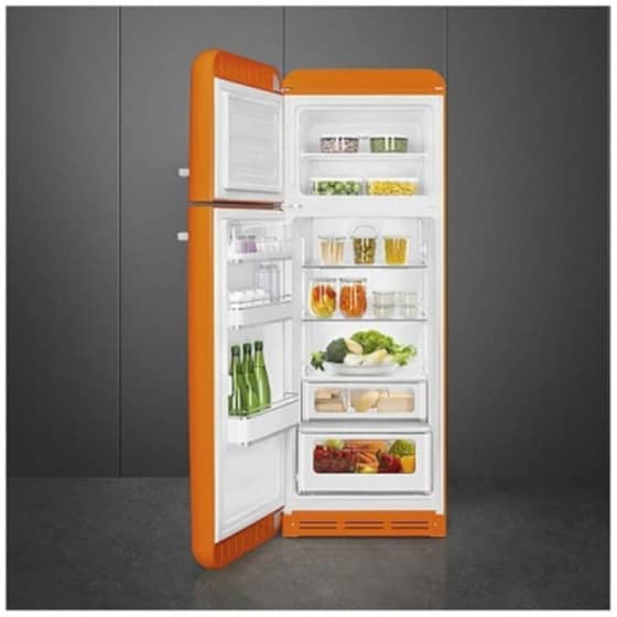SMEG FAB30LOR5 294 Lt Πορτοκαλί Δίπορτο Ψυγείο image 6