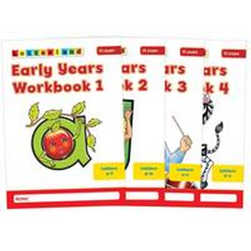 Early Years Workbooks: No. 1-4