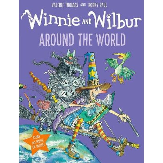Winnie and Wilbur: Around the World PB & CD image 0