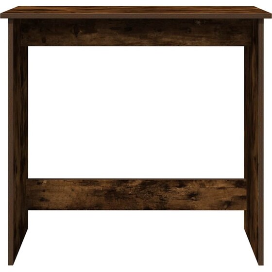 Γραφείο VidaXL από Επεξεργασμένο Ξύλο 80x40x75 cm - Καπνιστή Δρυς image 3