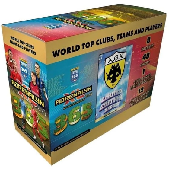 Panini Κάρτες Fifa 365 2025 Adrenalyn AEK Gift Box image 0