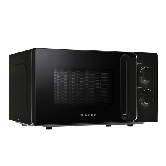 SINGER MW 20BL P70 BL 20 Lt Μαύρο Φούρνος Μικροκυμάτων image 2