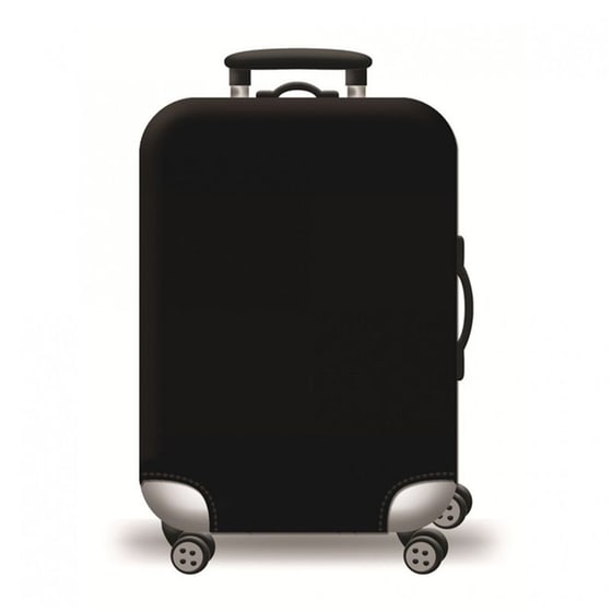 Κάλυμμα Βαλίτσας Amber Large Black image 0