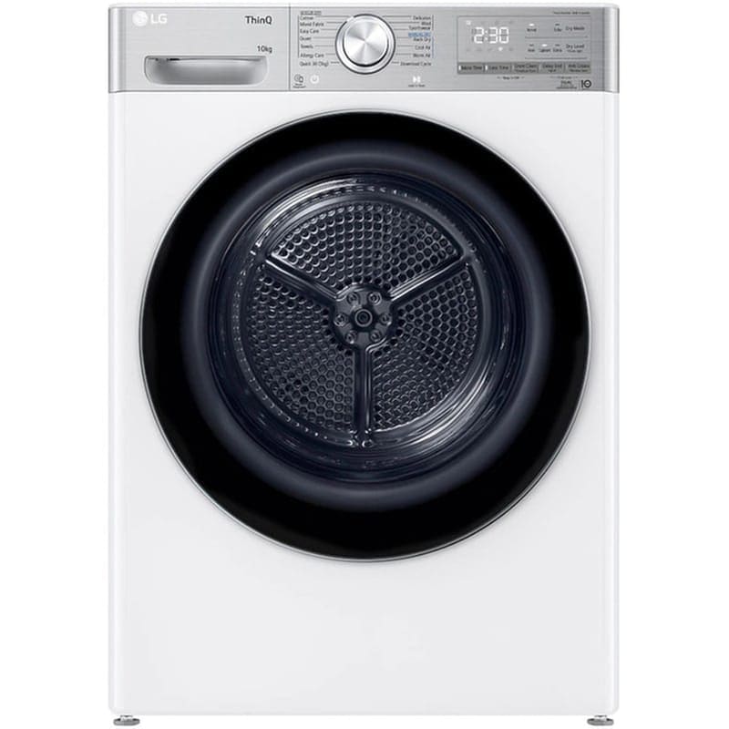 LG RH10V9AV2WR 10kg με Aντλία θερμότητας Λευκό Στεγνωτήριο Ρούχων