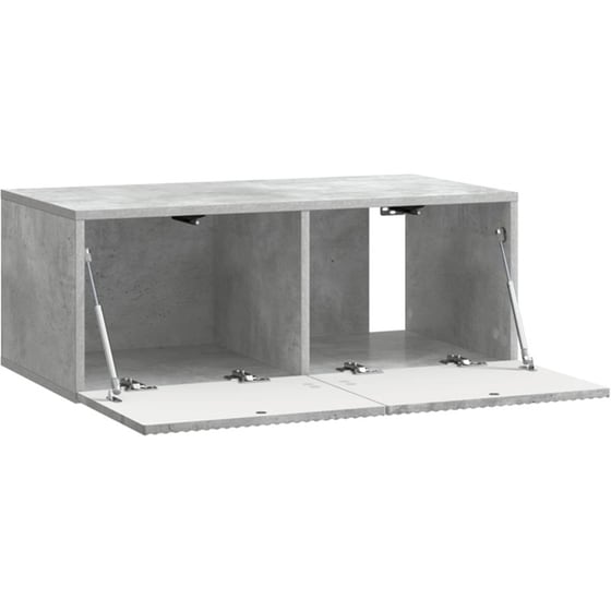 Επιτοίχιο Έπιπλο Τηλεόρασης VidaXL 78.5x41x30 cm - Γκρι image 4