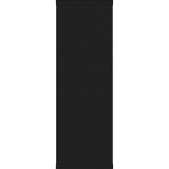Ραφιέρα Τοίχου VidaXL από Μοριοσανίδα 104x20x58.5 cm - Μαύρο image 3
