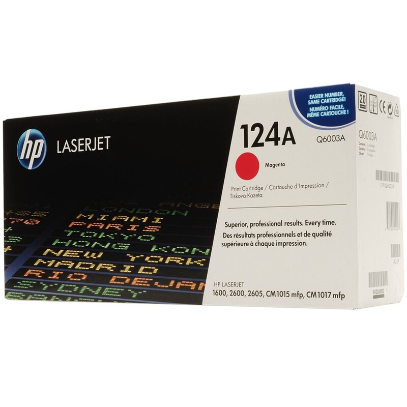 Toner HP 124A Q6003A - Magenta HP