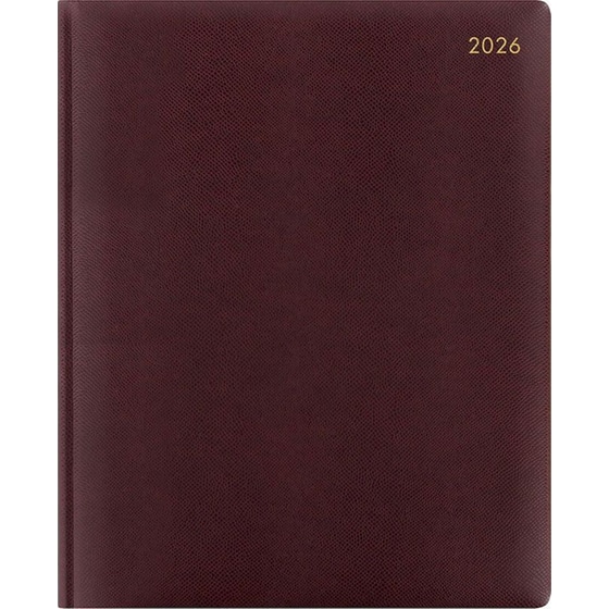 Ημερολόγιο Εβδομαδιαίο 2026 Letts 12M Legacy Quarto Μπορντώ image 0