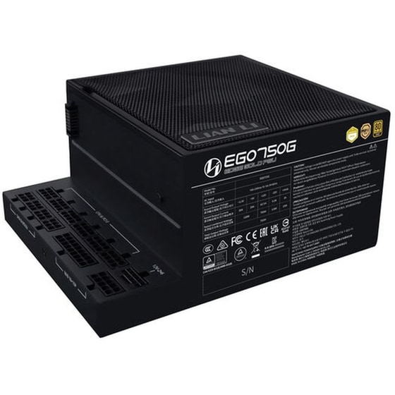 Τροφοδοτικό Υπολογιστή Lian Li Edge Gold 750W Full Modular 80+ Gold - Μαύρο image 2