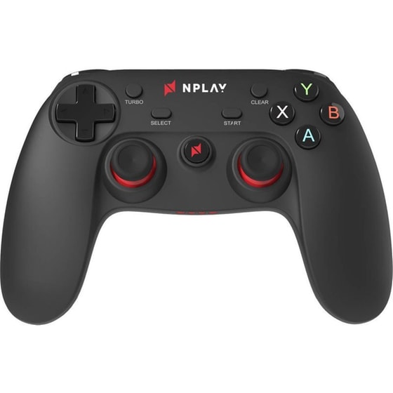 Nplay PS4 Skill 8.0 Wireless Controller - Μαύρο image 0