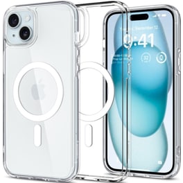 Θήκη Apple iPhone 15 Plus - Spigen Ultra Hybrid Magfit - White