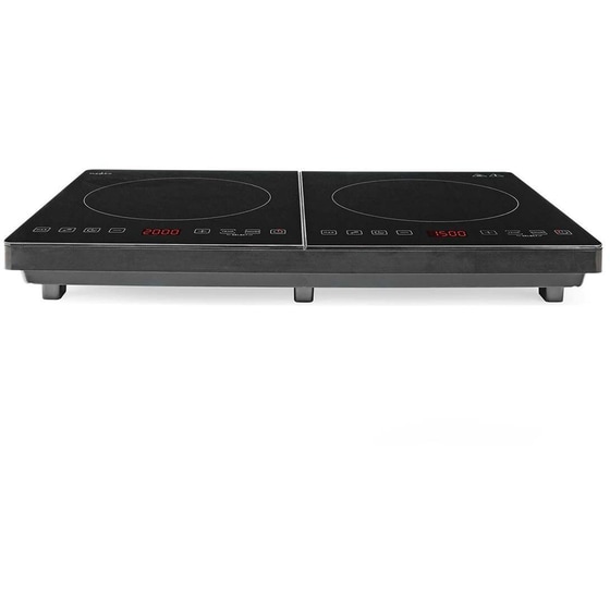 Κεραμικό Διπλό Μάτι NEDIS KAIP124CBK2 3500W Μαύρο image 1