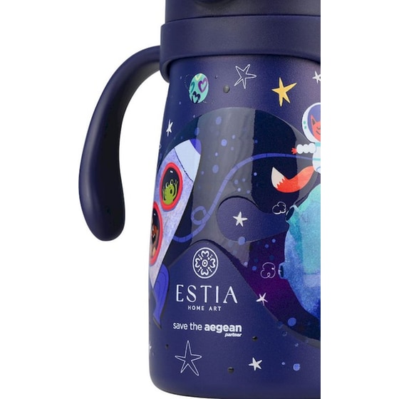 Παιδικός Θερμός Estia Home Art Bubble Save the Aegean Solar Jump 300ml image 2