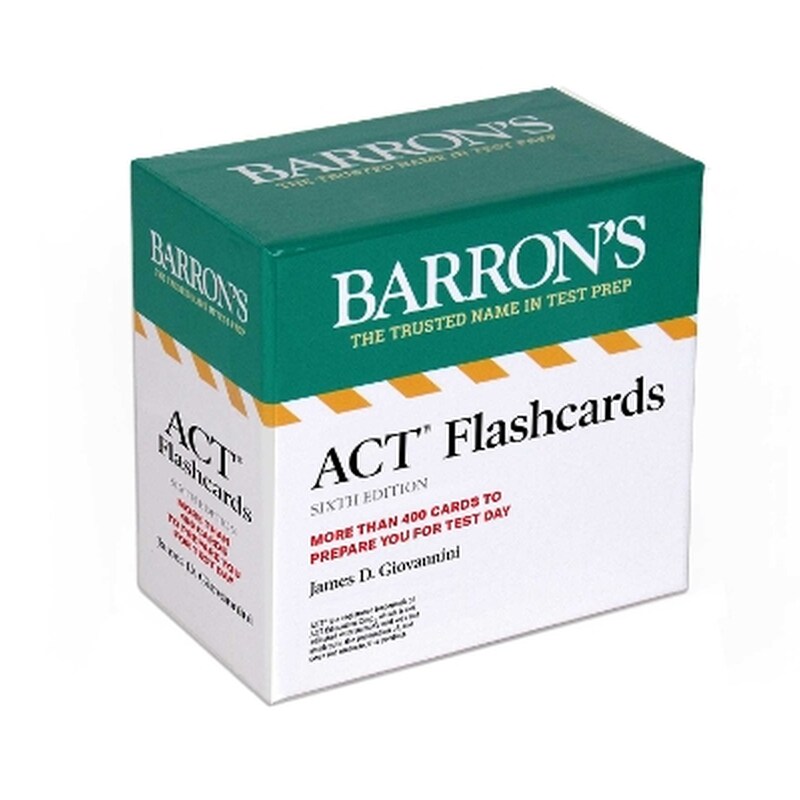 ACT Flashcards, Sixth Edition - Up-to-Date Review