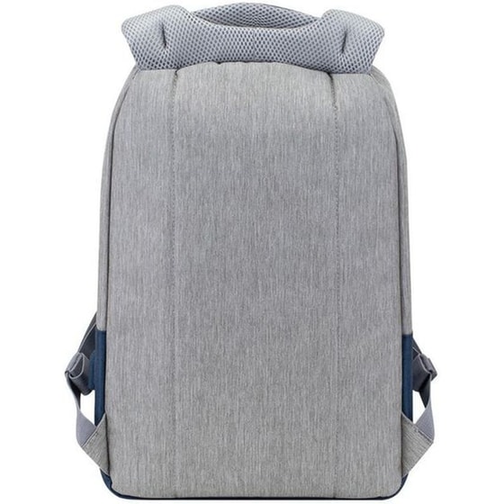 Τσάντα Laptop Rivacase Prater 15.6" - Γκρι/Σκούρο Μπλε image 6