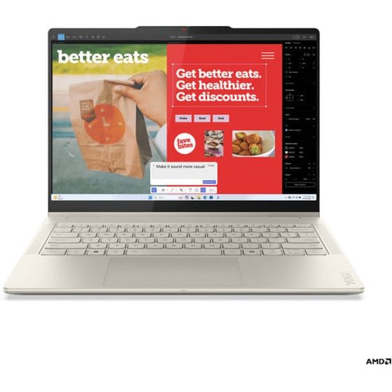Lenovo Yoga 7 2-in-2 14AKP10 14'' WUXGA OLED (AMD Ryzen AI 5 340/16GB/512GB SSD/Radeon Graphics/Win11Home) Laptop image 0