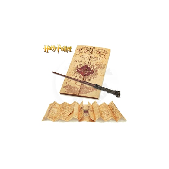 The Noble Collection Ραβδί Harry Potter + Χάρτης Marauders image 1