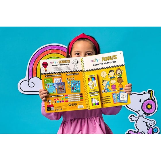 Βιβλίο Δραστηριοτήτων Ταξιδίου Ooly Peanuts image 4