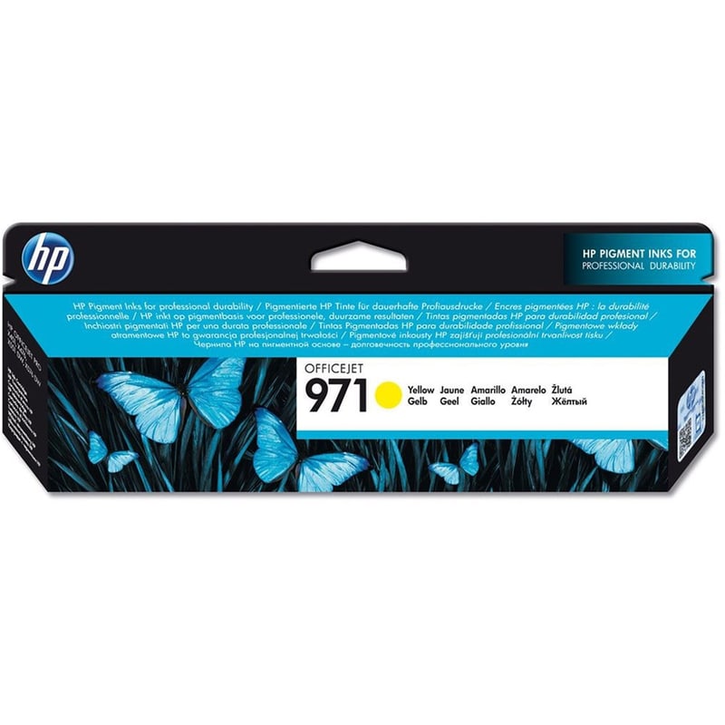 HP 971 Κίτρινο Μελάνι Εκτυπωτή CN624AE HP