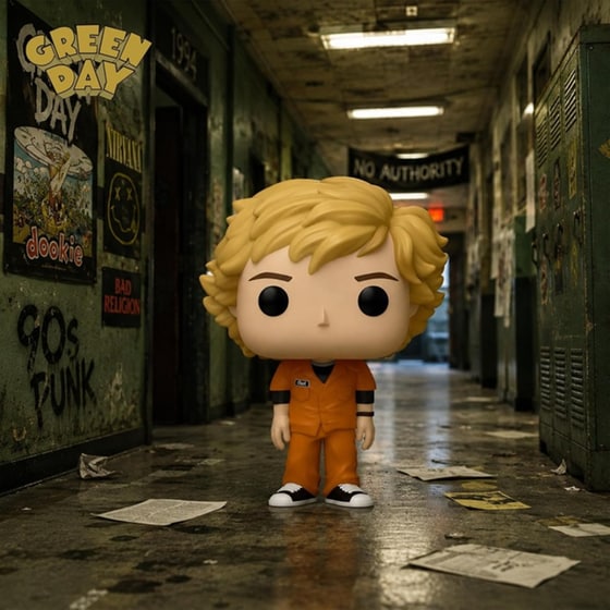 Funko Pop! Rocks: Green Day Basket Case - Mike Dirnt #498 image 3