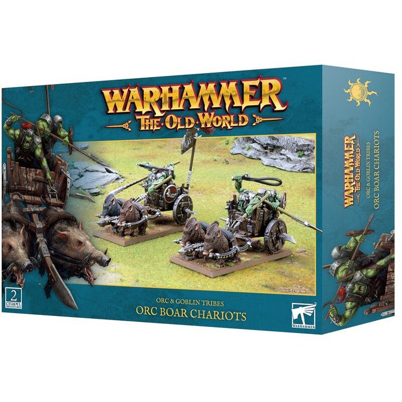 Orc And Goblin Tribes Orc Boar Chariots Warhammer: The Old War GAMES WORKSHOP