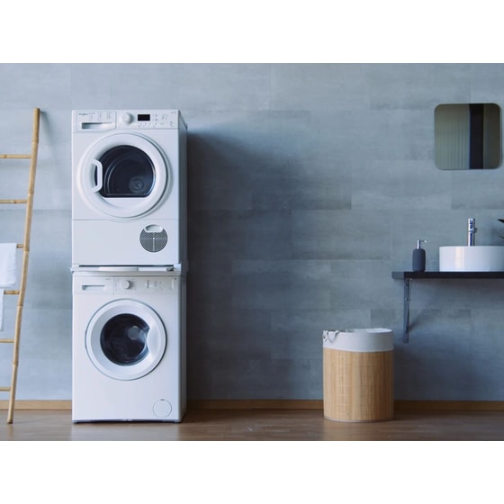 ROLLER 00868 με Απλώστρα Λευκό Κιτ Σύνδεσης Πλυντηρίου - Στεγνωτηρίου image 5