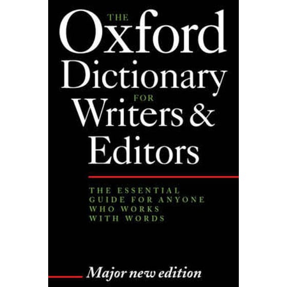 The Oxford Dictionary for Writers and Editors image 0