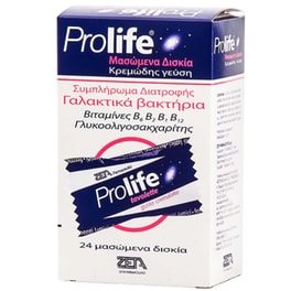 Προβιοτικά Prolife Prolife Μασώμενα Δισκία - 24 μασώμενες ταμπλέτες