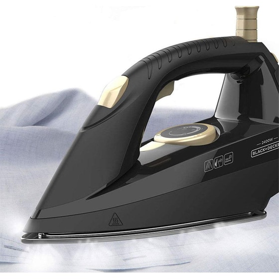 BLACK & DECKER BXSS2400E 7 bar με Δοχείο Νερού 1.3 L Μαύρο Σύστημα Σιδερώματος image 3