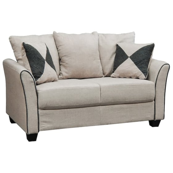 Διθέσιος Καναπές Woodwell Ashley E986.2 142x80cm - Μπεζ/ Γκρι image 0