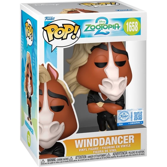 Funko Pop! Disney: Zootopia 2 - Winddancer (Special Edition) #1658 Vinyl Figure image 1