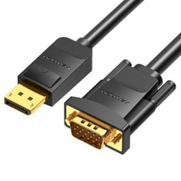 Καλώδιο Vention HBLBJ Δ\DisplayPort σε VGA 5m - Μαύρο