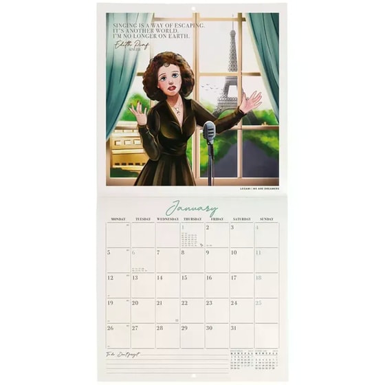 Ημερολόγιο Τοίχου Legami 2026 Inspiring Women 18X18C image 2